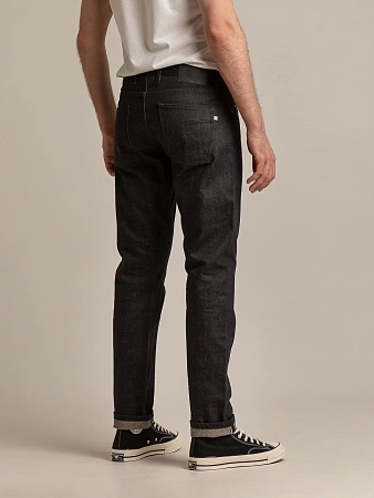 картинка М342 Black Dry Hempy Selvedge от магазина  Finedenim